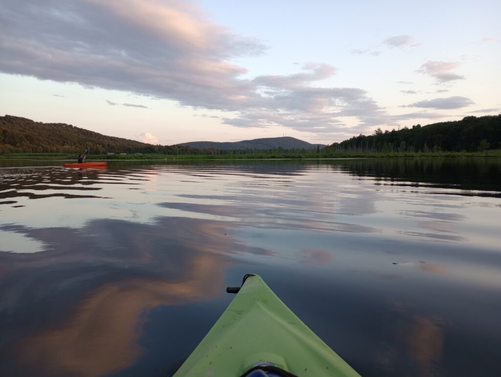 Paddling Chodikee Lake